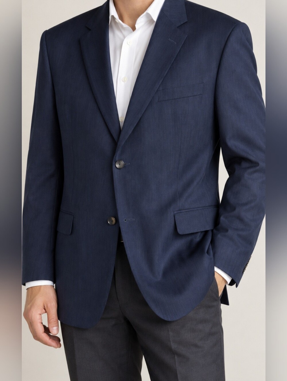 Cremieux Navy Two-Button Sport Coat